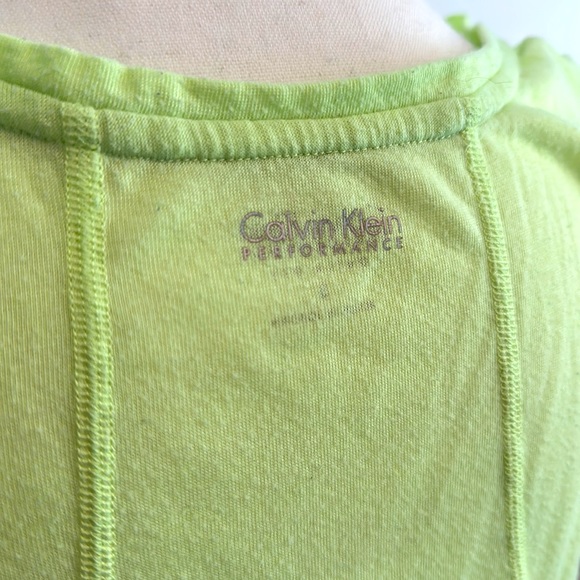 Green Calvin Kline performance tank top - Picture 4 of 4